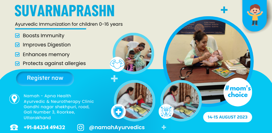 Ayurvedic immunization for children 0-16 years